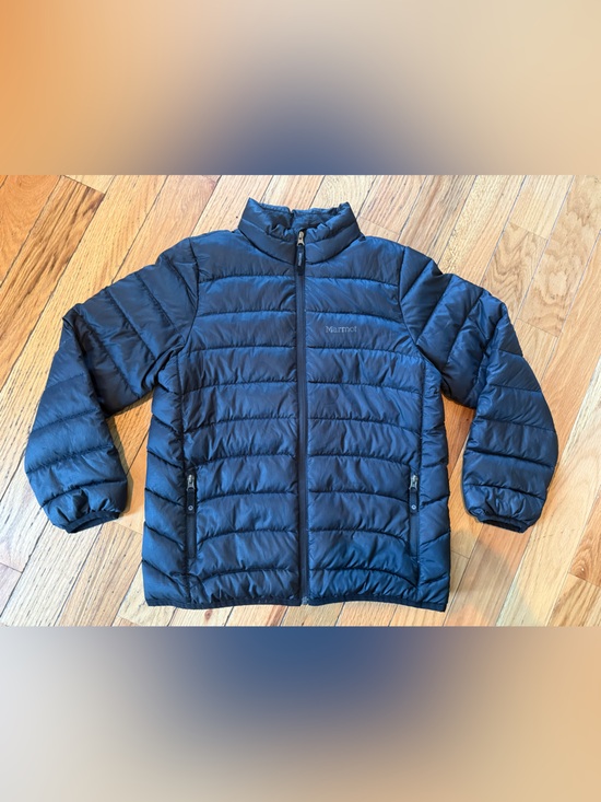 Marmot Other - Marmot Youth Boys Size XL Black 600-Fill Down Quilted Puffer Jacket